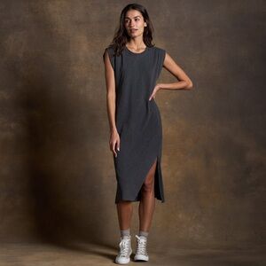 Rowan Georgia Slub Dress, faded black size small NWOT